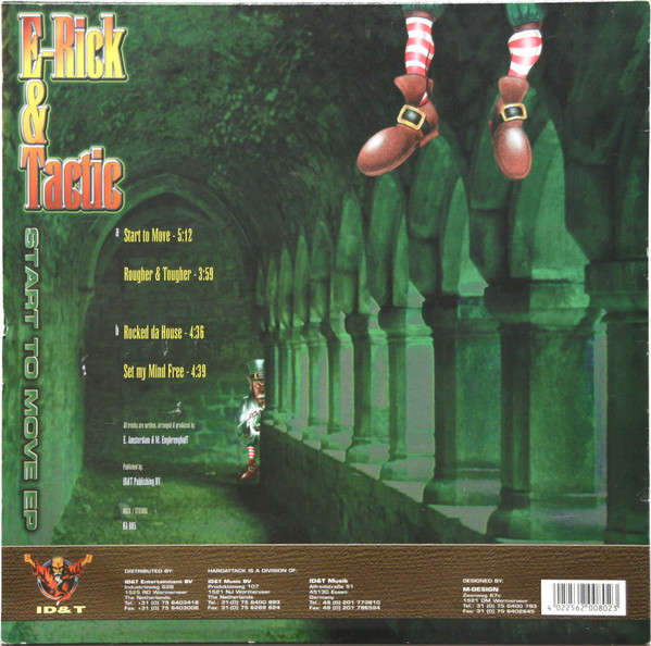 Start To Move EP back cover