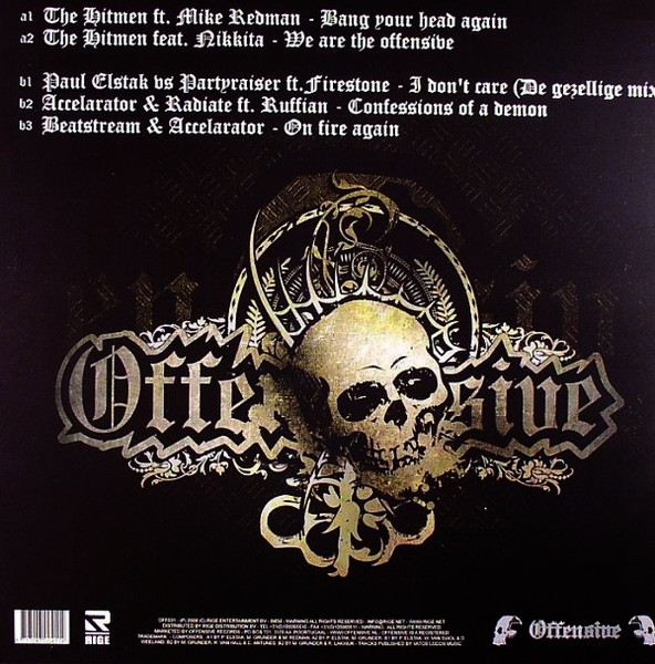 Offensive Sampler Vol. 4 back cover