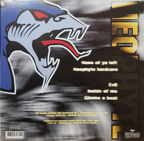 None Of Ya Left back cover