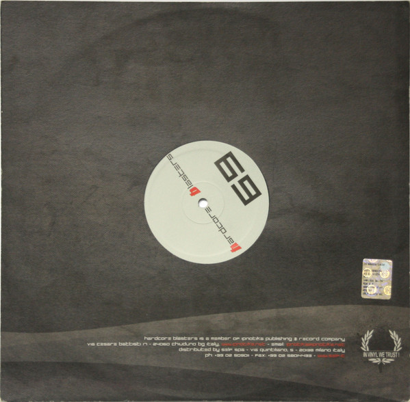 Various Bastards E.P. back cover