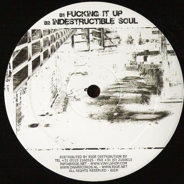 Fucking It Up back label