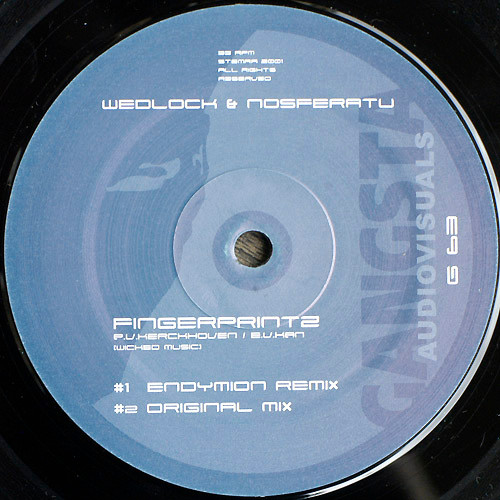 Fingerprintz - The Core Remixes back label
