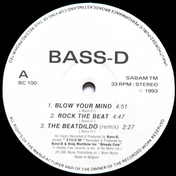 Blow Your Mind back label