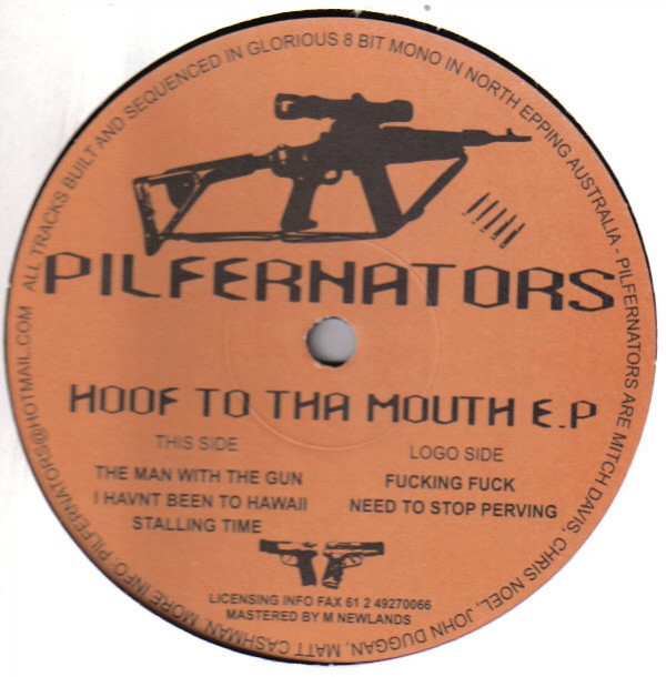 Hoof To Tha Mouth E.P back cover