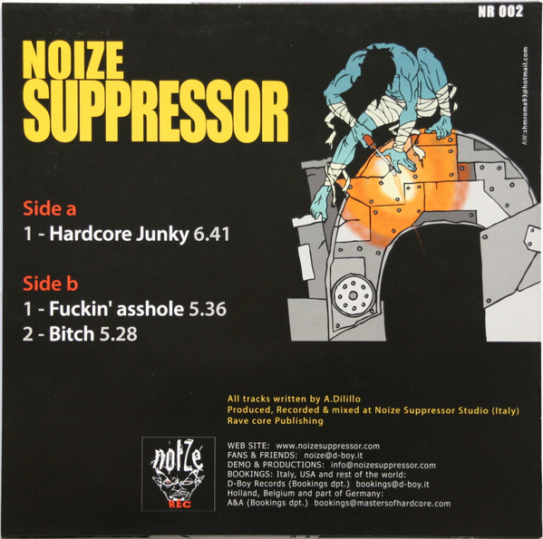 Hardcore Junky back cover