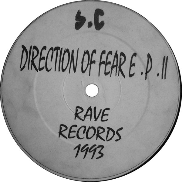 Direction Of Fear E.P. II front label