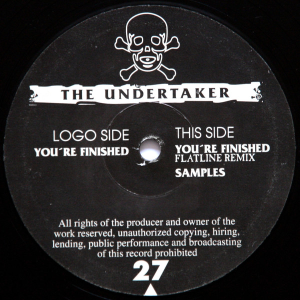 You're Finished front label