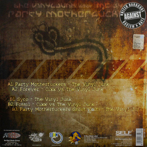 Party Motherfuckers back cover