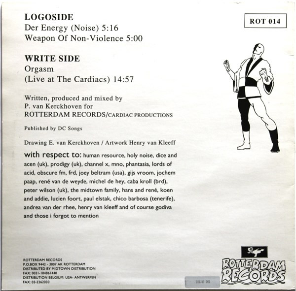 Der Energy (Noise) back cover