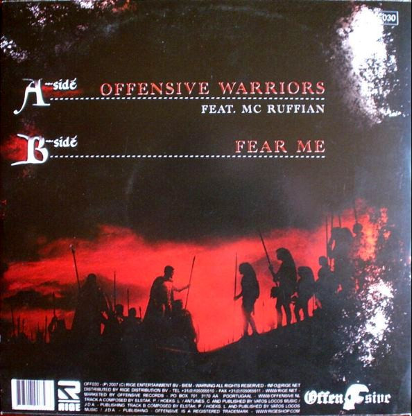 Offensive Warriors back cover