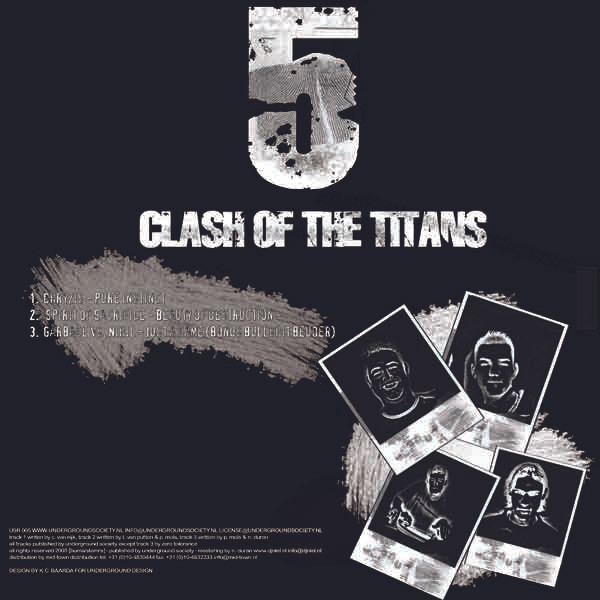 Clash Of The Titans back cover