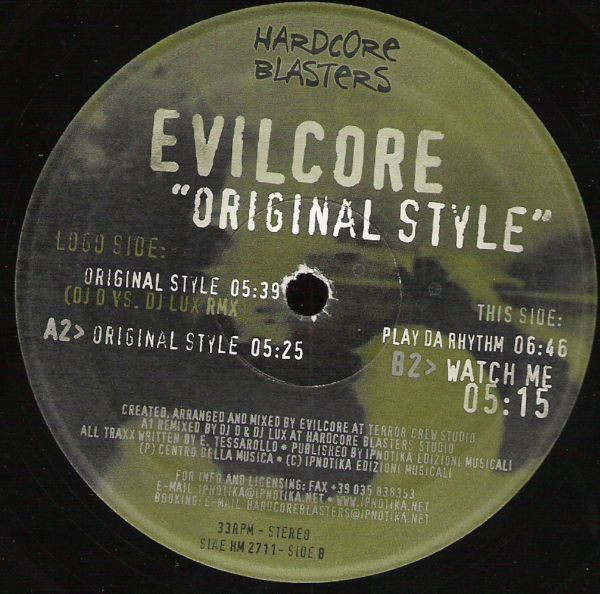 Original Style back cover
