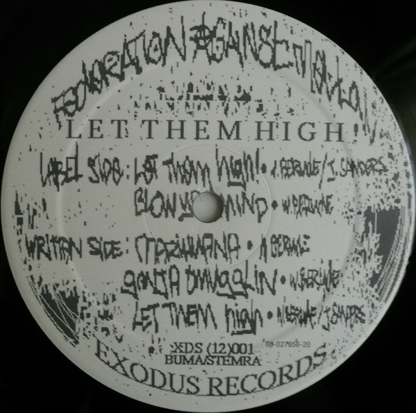 Let Them High! back label