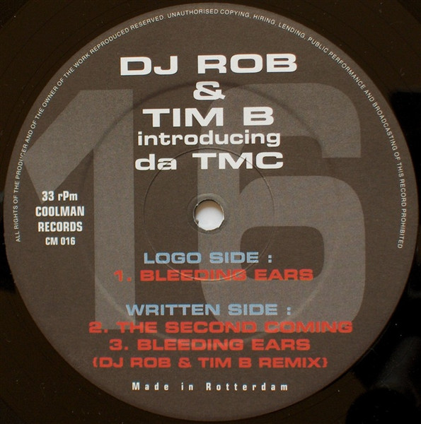 The Second Coming front label