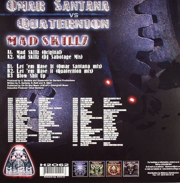 Mad Skillz back cover