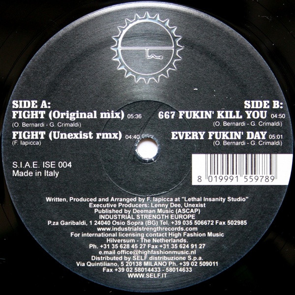 Enjoy Your Meal E.P. front label