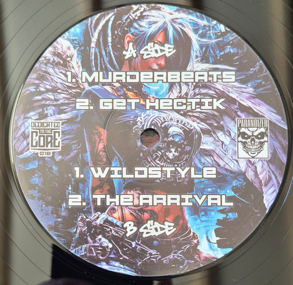 The Hardcore Gabber EP back label