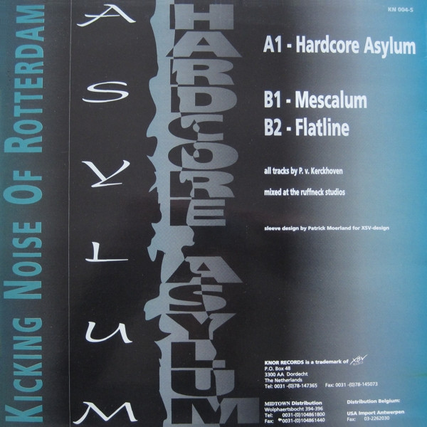 Hardcore Asylum back cover