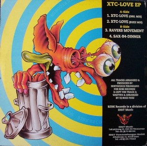 XTC-Love EP back cover
