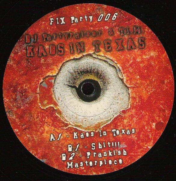 Kaos In Texas back label