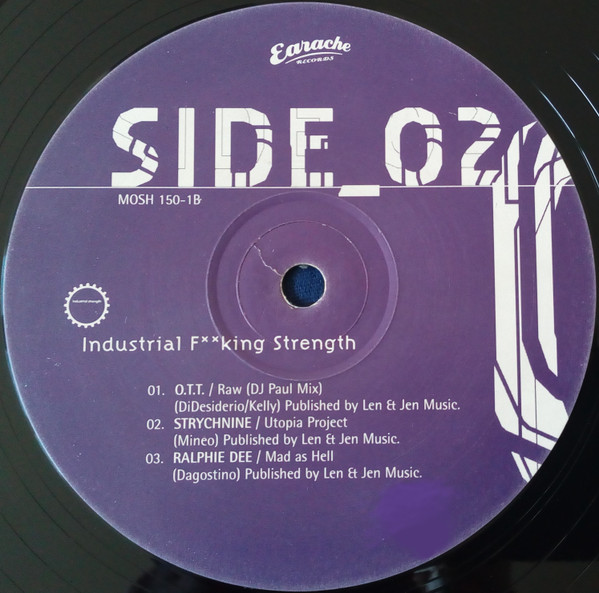 Industrial Strength back label