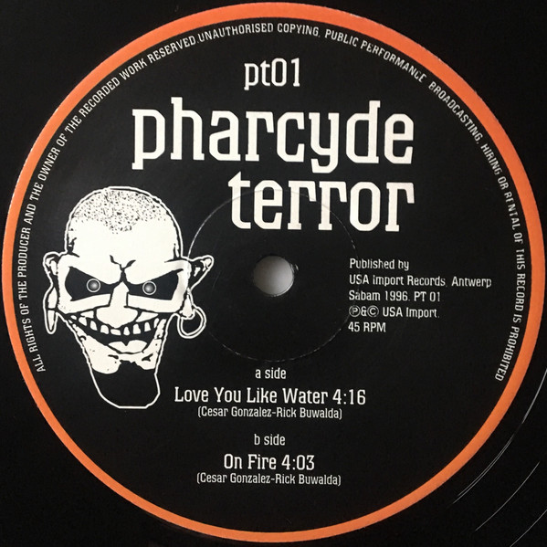 Love You Like Water front label