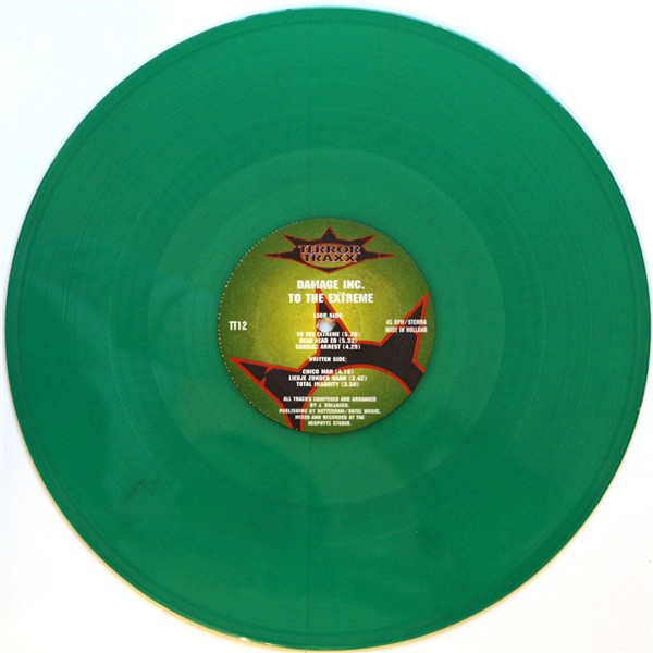 To The Extreme front label