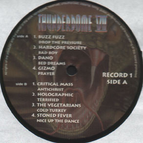 Thunderdome VII (Injected With Poison) front label