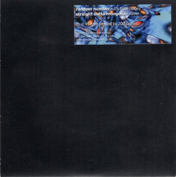 It's Time Honey / Raver front label