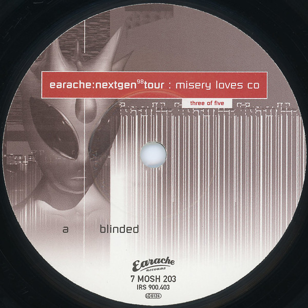 Earache: Nextgen 98 Tour front label