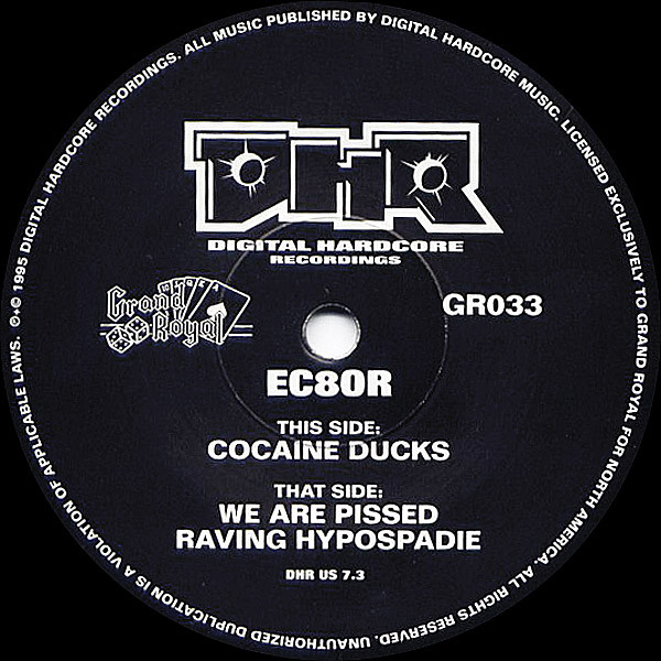 Cocaine Ducks front label