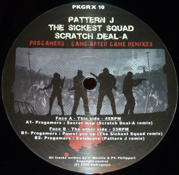 Game After Game Remixes front label