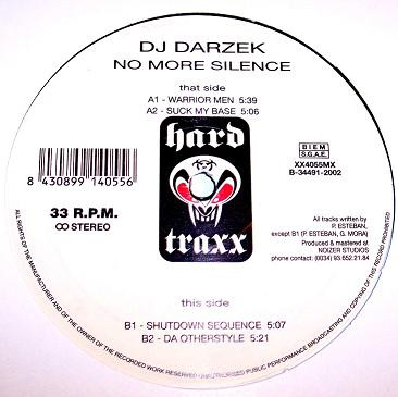 No More Silence back cover