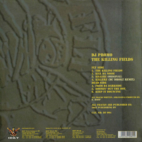 The Killing Fields E.P. back cover