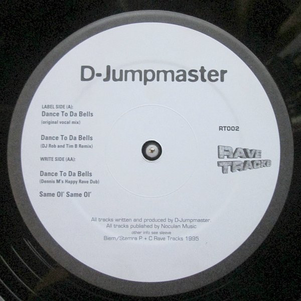 Dance 2 Da Bells front label