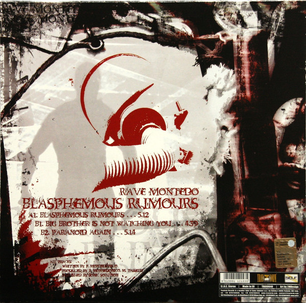 Blasphemous Rumours back cover