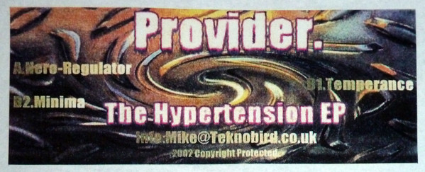 The Hypertension EP front cover