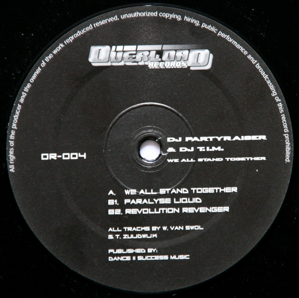 We All Stand Together front label