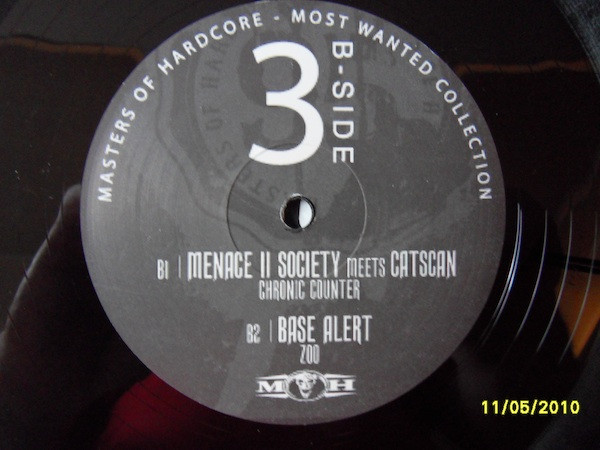 Masters Of Hardcore - Most Wanted Collection 3 back label