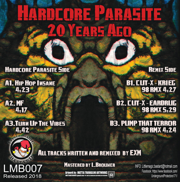 20 Years Ago back cover