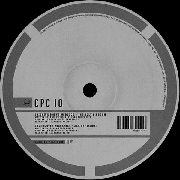 Cardiac Platinum Collection 10 front label