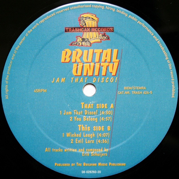 Jam That Disco! back cover