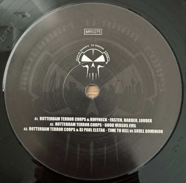 Faster, Harder, Louder! back label