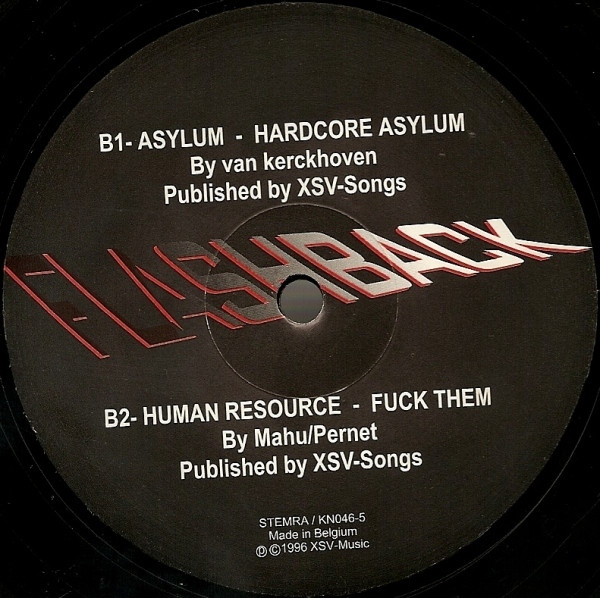 Flashback - Back To The Beginning back label