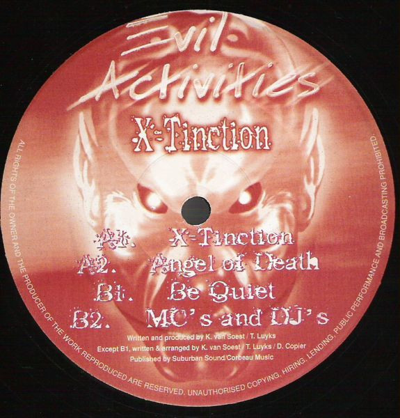 X-Tinction front label