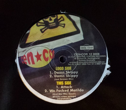 Damn Skippy back cover