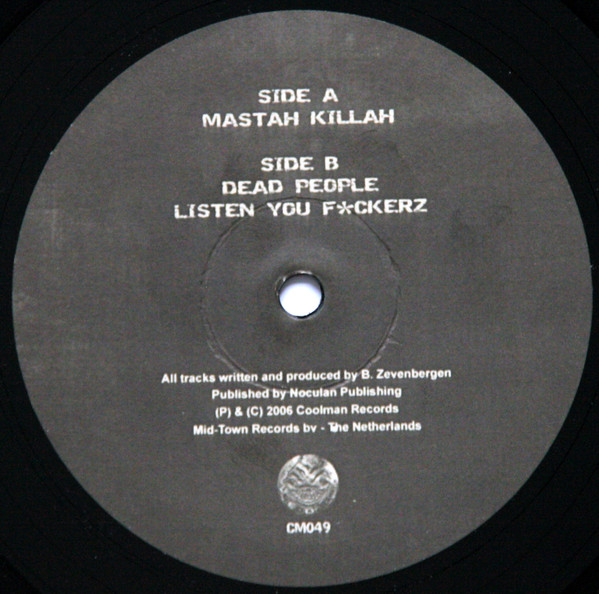 Nagocore E.P. front label