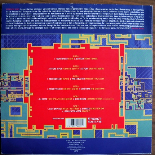 Technohead 4 - Sound Wars The Next Generation back cover