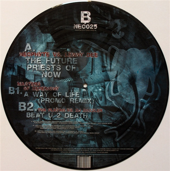 Neophyte Records Sampler Vol.3 back cover