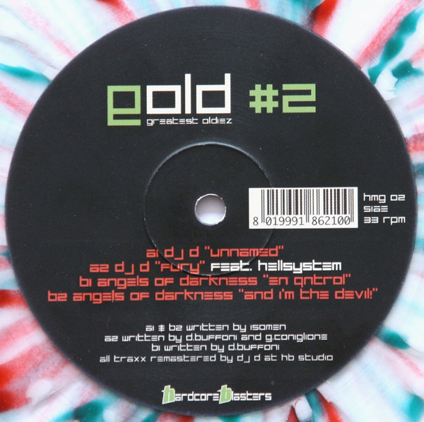 Gold : Greatest Oldiez #2 front label